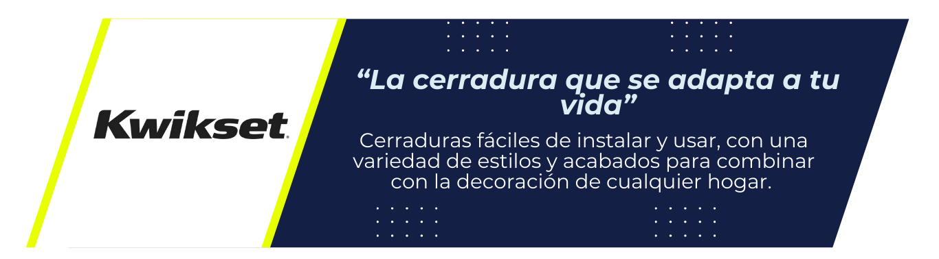 Cerraduras Kwikset instaladas por cerrajeros a domicilio en puertas de hogar en Santiago