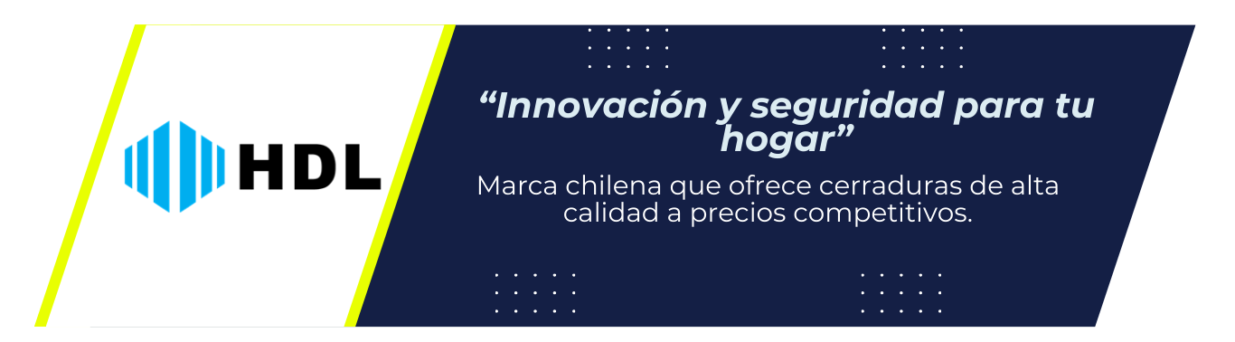 Cerraduras HDL instaladas por cerrajeros a domicilio en puertas de hogar en Santiago
