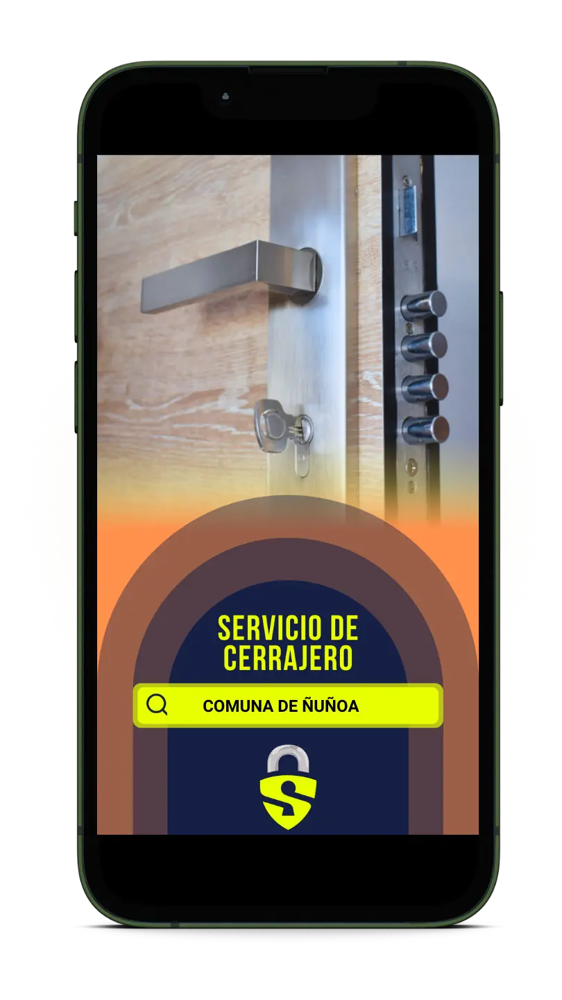 Instalación de cerradura de alta seguridad en Ñuñoa.